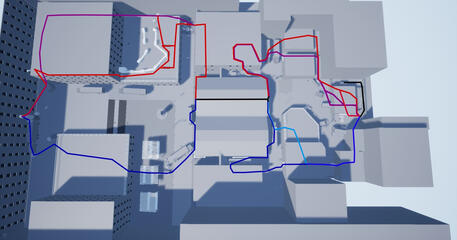 Level path
